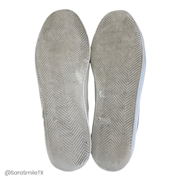 STUART WEITZMAN Metallic Gold Mesh Low Top Fashion Sneakers - Picture 11 of 16